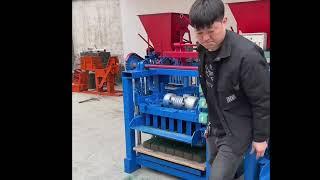 How are pavement bricks made-semi-automatic brick making machine