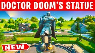 Visit Doctor Doom's Statue as Doctor Doom Location Fortnite