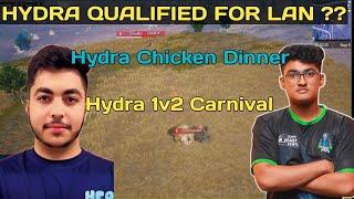 Hydra Qualified For Lan ? | Hydra Chicken Dinner | Hydra Official