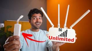 Convert any Router to 5G Router Supporting UNLIMITED Internet | MIX SOLID MEDIA | Type C to RJ45