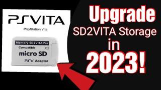 Upgrade SD2Vita storage in 2023!