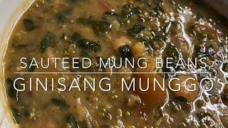 Ginisang Monggo | Sauteed Mung Beans and Galunggong | Mackerel Scad