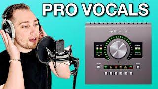 How To Record VOCALS With The APOLLO TWIN + UAD