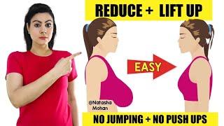 1 Minute Best Exercise To Reduce Breast Fat + Lift Up Breast Size Naturally In 12 Days 