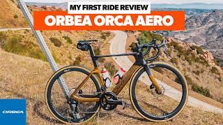 2025 Orbea Orca Aero - SLIPPERY! My first ride review