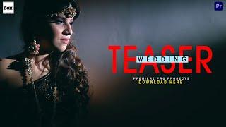 Adobe Premiere Pro Wedding Teaser l Cinematic Wedding Trailer l 2021 I