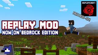 REPLAY MOD is now on BEDROCK EDITION! | ReplayCraft Add-on