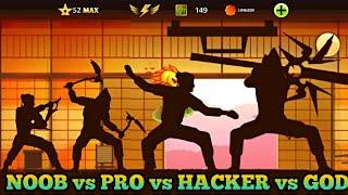 Shadow Fight 2 All Shadow Form NOOB vs PRO vs HACKER vs GOD