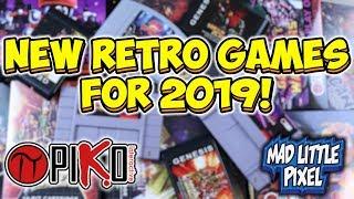 New Super Nintendo & Sega Genesis Games In 2019!