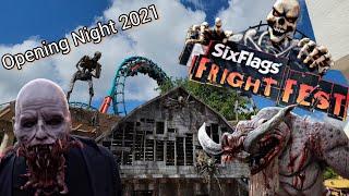 FRIGHT FEST 2021 | Six Flags Fiesta Texas | Fright Fest is BACK!