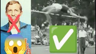 Inventor of the "flop" high jump technique is from Austria!!! Fritz Pingl?! Feldkirch 1959