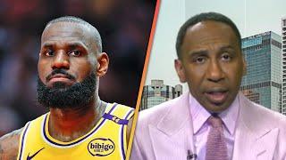 LeBron James SCOLDS Stephen A. Smith at Lakers Game Over Bronny Comments