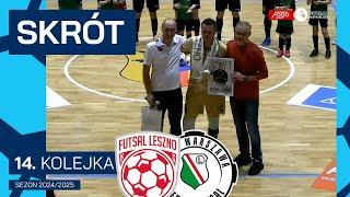 GI Malepszy Arth Soft - Legia Warszawa 8:1 | SKRÓT | 14. kolejka (2024/25)