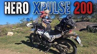 HERO XPULSE 200 con viaje y enduro encima | Liquida a la XR 190 ?