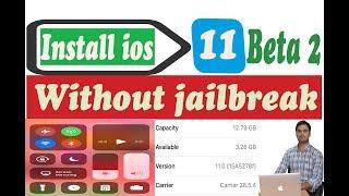 How to instal iOS 11 Beta 2 - no computer no developer account no jailbreak