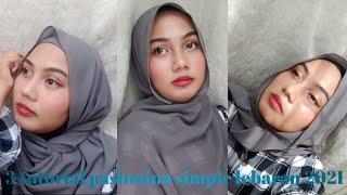 3 tutorial hijab pashmina buat lebaran 2021 |Salsabila Mutia