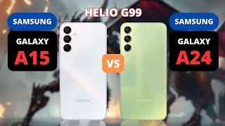 Samsung Galaxy A15 vs Samsung Galaxy A24 | Same Specs? | PHONE COMPARISON