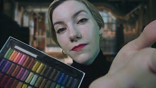 ASMR  Dramatic Artist Captures Your Essence | Soft Spoken, Personal Attention & Compliments