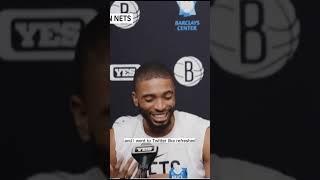 mikal bridges kevin durant trade nba #shorts