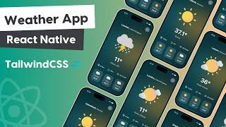  Build Weather App Using React Native | React Native Projects | Beginners