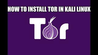 How to install Tor Browser in Kali Linux |Deep & Dark Web|Part 1