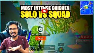 Most Intense and Luckiest Chicken Dinner with Telugu Guy YT in BGMI