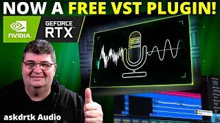 NVIDIA RTX Noise Removal FREE VST Plugin - Setup Guide!
