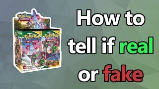 Fake Booster Box vs Real Booster Box Feat. Evolving Skies