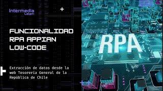 Funcionalidad RPA Appian Low-Code