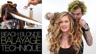 How To: Beach Blonde Balayage Step by Step Featuring Brian Haire