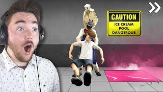 NEW SECRET CUTSCENES!!! (+Funny Ending) | Ice Scream 4 Gameplay Funny Moments (Mods)