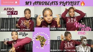 MY AFROBEATS PLAYLIST (PART 1) Wizkid, Burna Boy, Rema, Afro B, Tekno