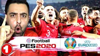 TÜRKİYE İLE TAM LİSANSLI PES EURO 2020 TURNUVASI ! BAŞLIYORUZ !