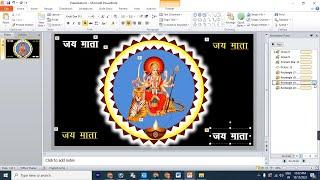 Navratri animation video powerpoint | Navratri powerpoint presentation | Powerpoint animation