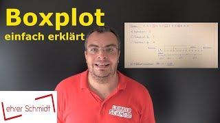 Boxplot - einfach erklärt | Mathematik | Lehrerschmidt