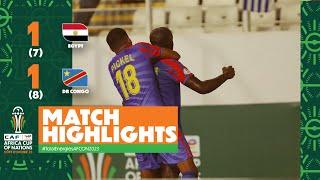 HIGHLIGHTS | Egypt  DR Congo | ملخص مباراة مصر والكونغو الديمقراطية #TotalEnergiesAFCON2023