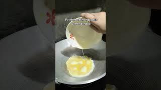 My Grade 6 daughter, practicing how to cook a scramble egg  #English Task #School Activity