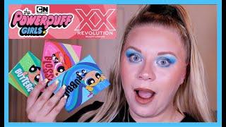 XXREVOLUTION X THE POWERPUFF GIRLS | BUBBLES, BLOSSOM & BUTTERCUP PALETTES | makeupwithalixkate
