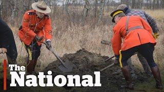 Ancient grave on Alberta farm unearths historical mystery