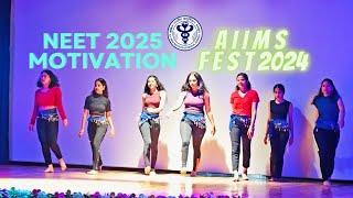 AIIMS ️FEST Girl’s Dance NEET Motivation #futuredoctor #neet #aiims