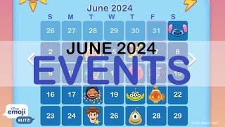 Disney Emoji Blitz Events (June 2024)