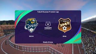 Sochi vs Ural - Russian Premier League | PES 2021