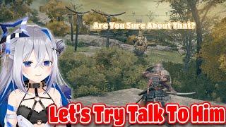 Amane Kanata Funny Reactions To The Tree Sentinel In Elden Ring Hololive【ENG SUB】