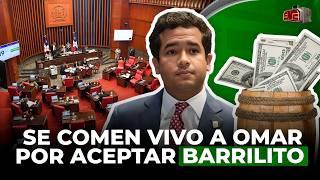 SE COMEN VIVO A OMAR FERNÁNDEZ POR ACEPTAR BARRILITO ¿FONDO DE AYUDA O AUTOAYUDA?