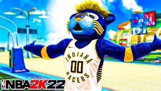 I BECAME THE FIRST NBA MASCOT IN NBA 2K22! UNLOCKING *SECRET* MASCOT REWARDS IN NBA 2K22!