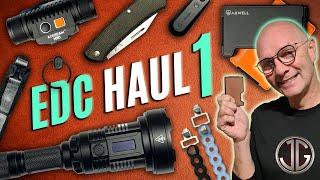 EDC Haul (Everyday Carry) - Latest Gear and Tech Ep 1