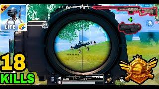 Pubg mobile lite!! Conqueror Lobby Gameplay? "18 Kills 4v4 Gameplay" Rank Push To Conqueror??...