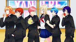 (En Français) COMMENT 5 BONS ÉLÈVES SONT DEVENUS DES DÉLINQUANTS | Yandere Simulator