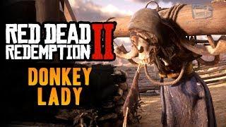 Red Dead Redemption 2 Easter Egg #9 - The Donkey Lady