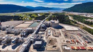 LNG Canada August 2024 Construction Update #lngcanada #djimini4pro